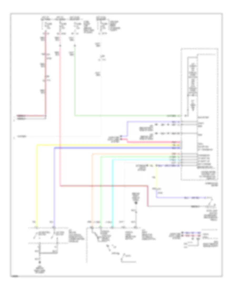 A T Wiring Diagram 2 of 2 for Nissan Pathfinder LE 2010