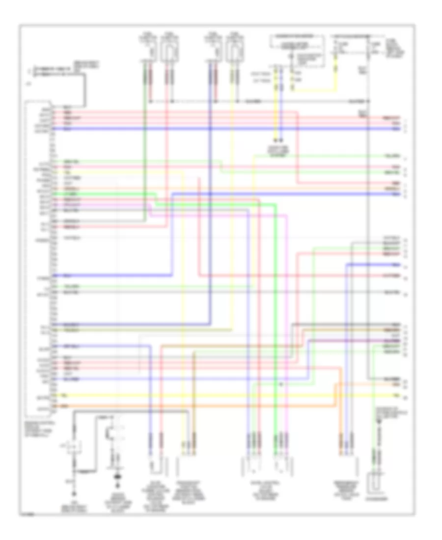 1 8L Engine Performance Wiring Diagram 1 of 4 for Nissan Sentra SE R Spec V 2005