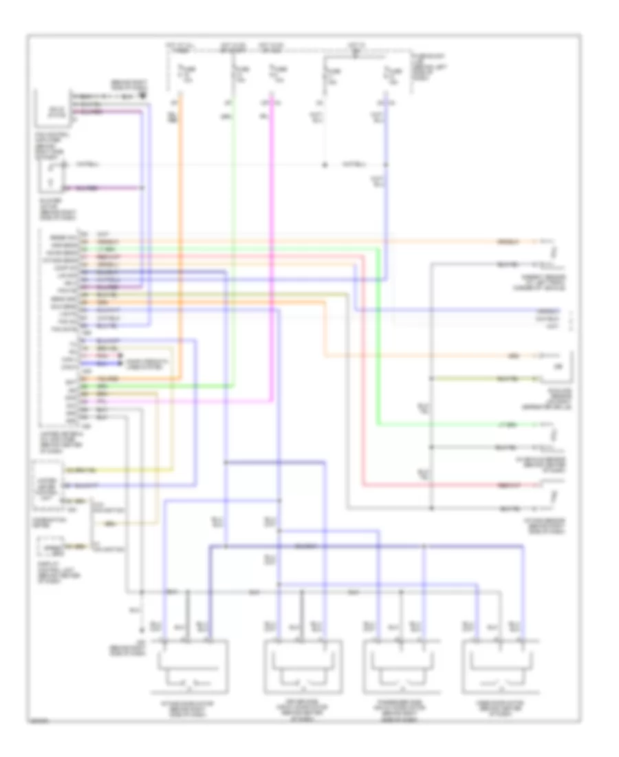 Automatic A C Wiring Diagram 1 of 2 for Nissan Maxima SL 2008