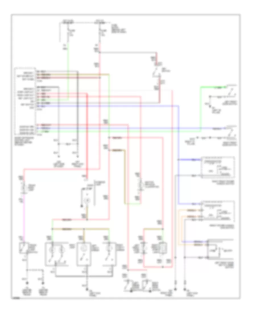 Courtesy Lamps Wiring Diagram for Nissan Maxima GLE 2002