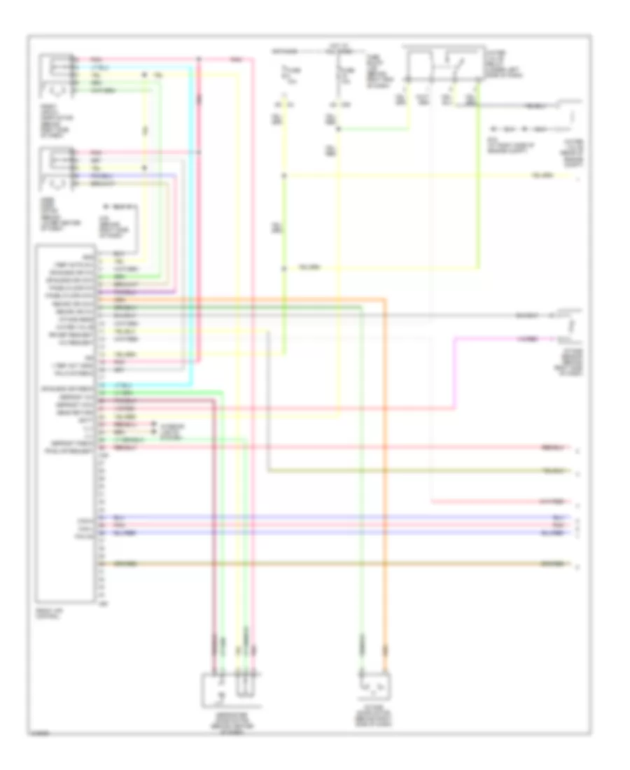 Manual A C Wiring Diagram 1 of 3 for Nissan Titan LE 2005