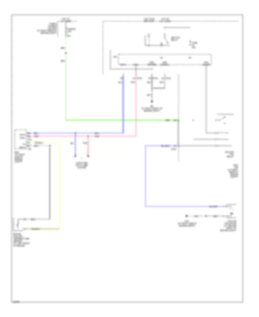 Cooling Fan Wiring Diagram for Nissan Titan LE 2005