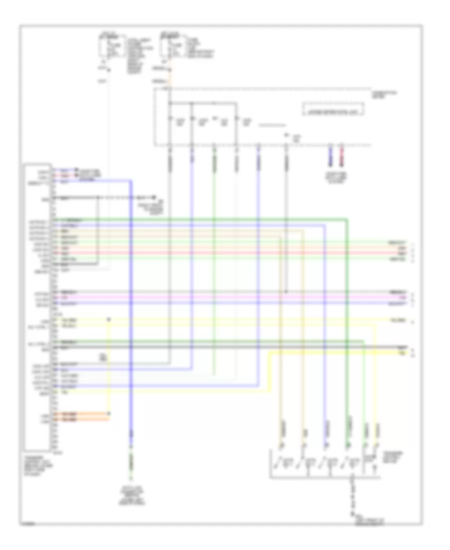 4WD Wiring Diagram 1 of 2 for Nissan Titan LE 2005
