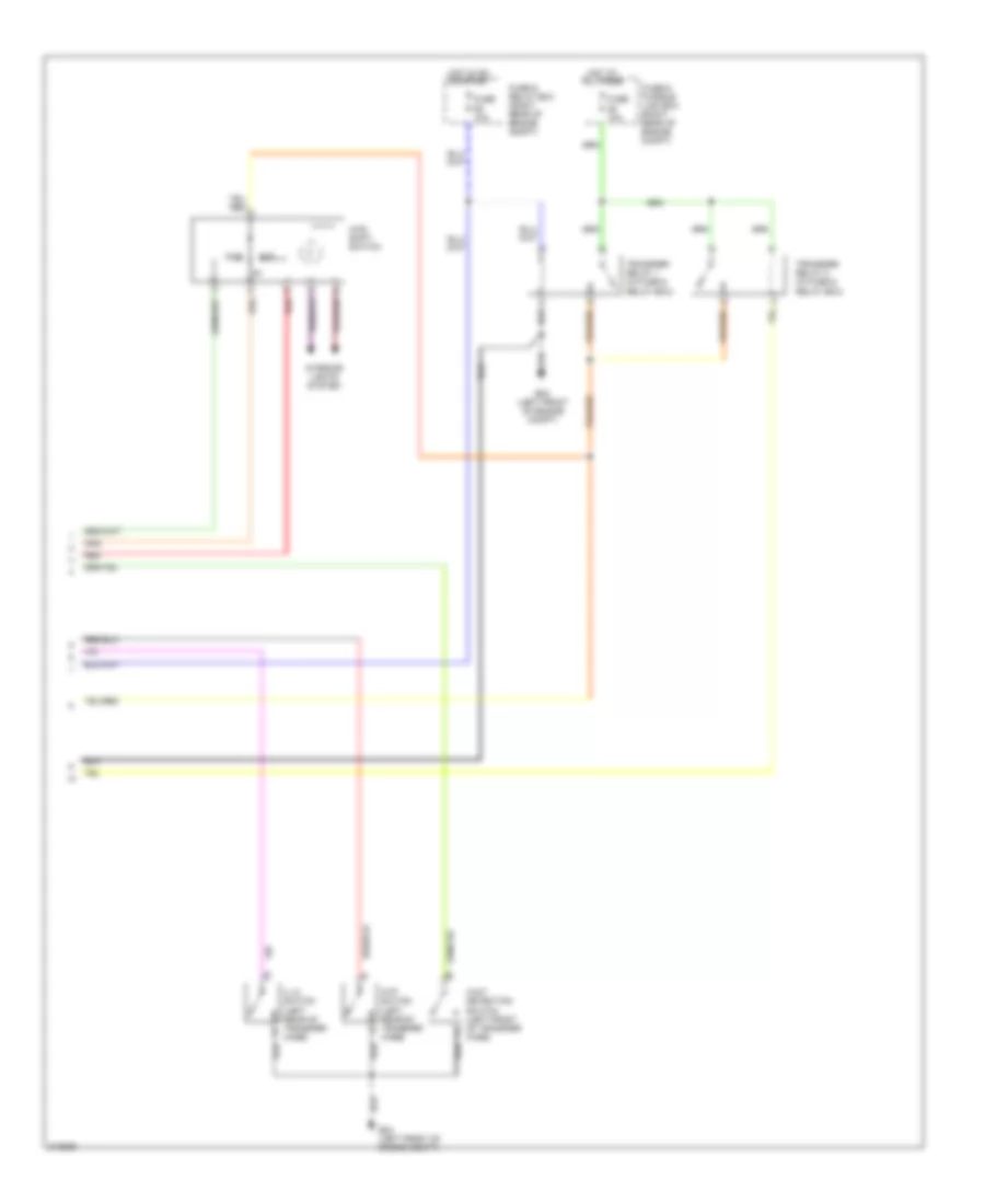 4WD Wiring Diagram (2 of 2) for Nissan Titan LE 2005