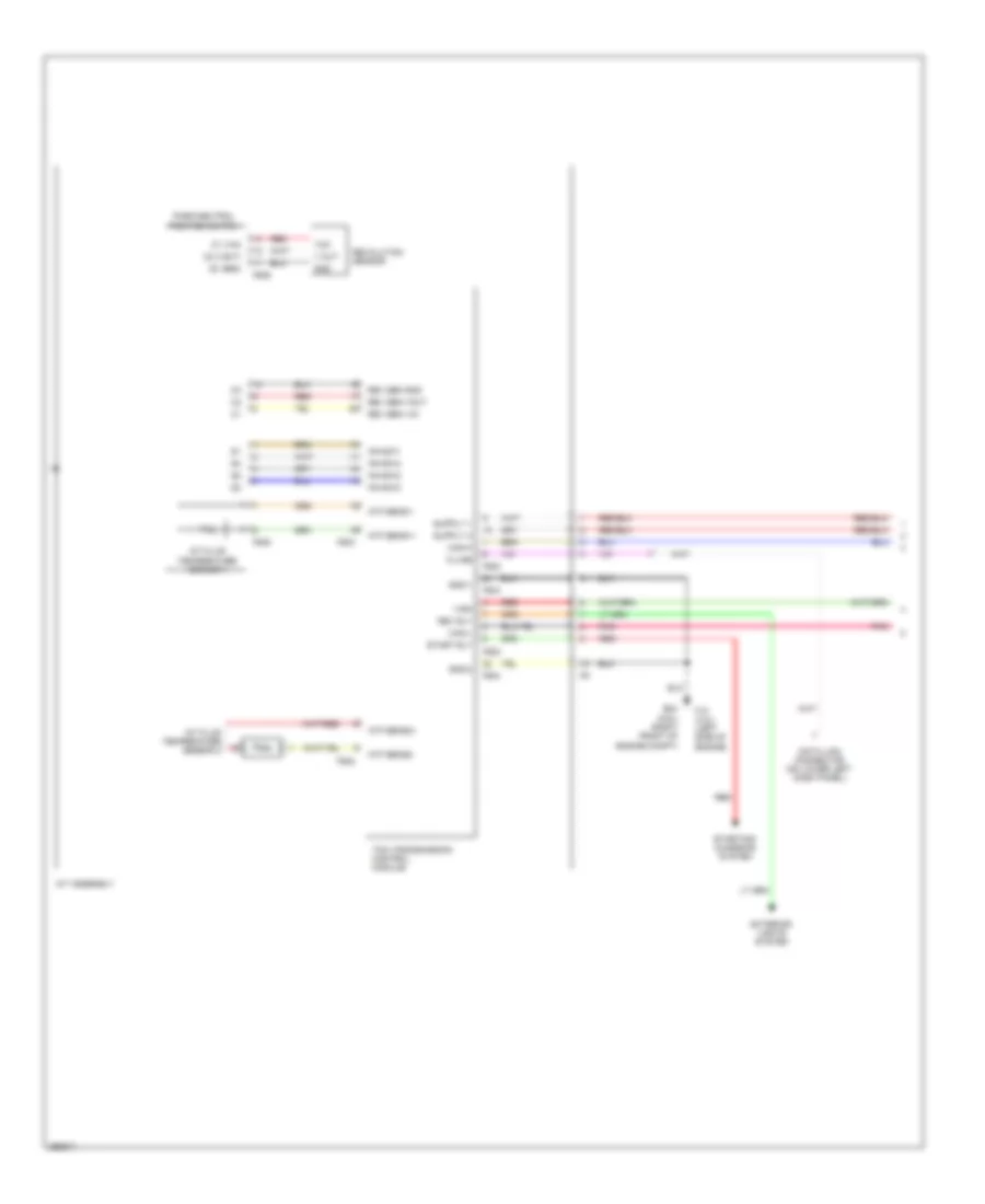 A T Wiring Diagram 1 of 2 for Nissan Pathfinder LE 2008