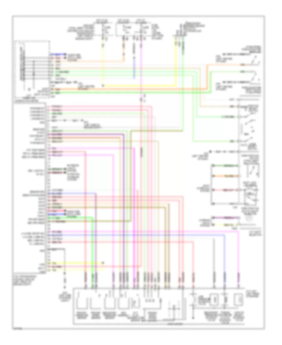 Transmission Wiring Diagram for Nissan Maxima SV 2012