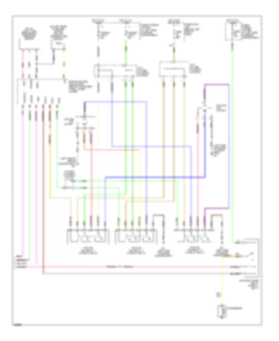 Automatic AC Wiring Diagram, without Navigation (2 of 2) for Nissan Maxima GXE 2002