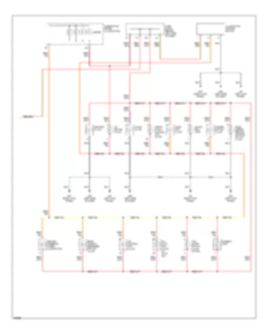 Instrument Illumination Wiring Diagram (2 of 2) for Nissan Maxima GXE 2002