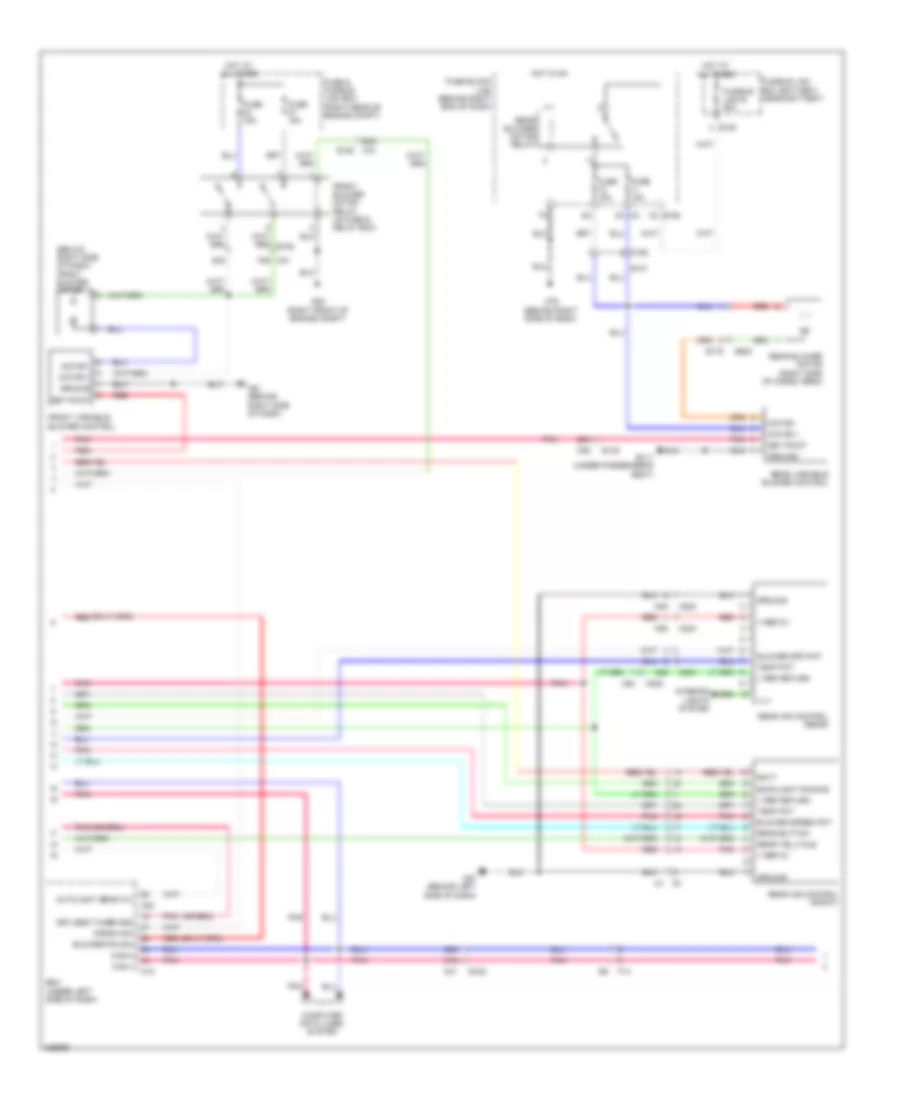 Automatic A C Wiring Diagram 2 of 3 for Nissan Pathfinder SE 2010