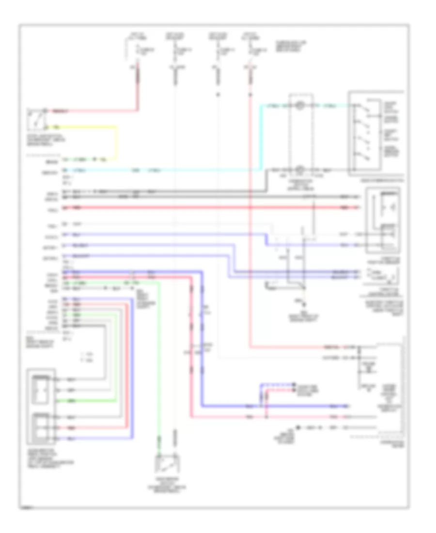 Cruise Control Wiring Diagram for Nissan Pathfinder SE 2010