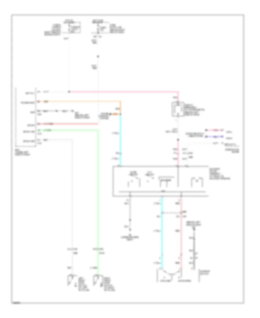 Power TopSunroof Wiring Diagram for Nissan Pathfinder SE 2010