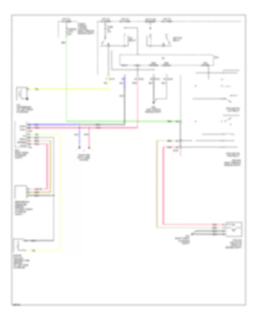 Cooling Fan Wiring Diagram for Nissan Pathfinder S 2008