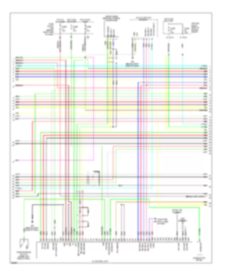 Navigation Wiring Diagram (2 of 4) for Nissan Pathfinder S 2008