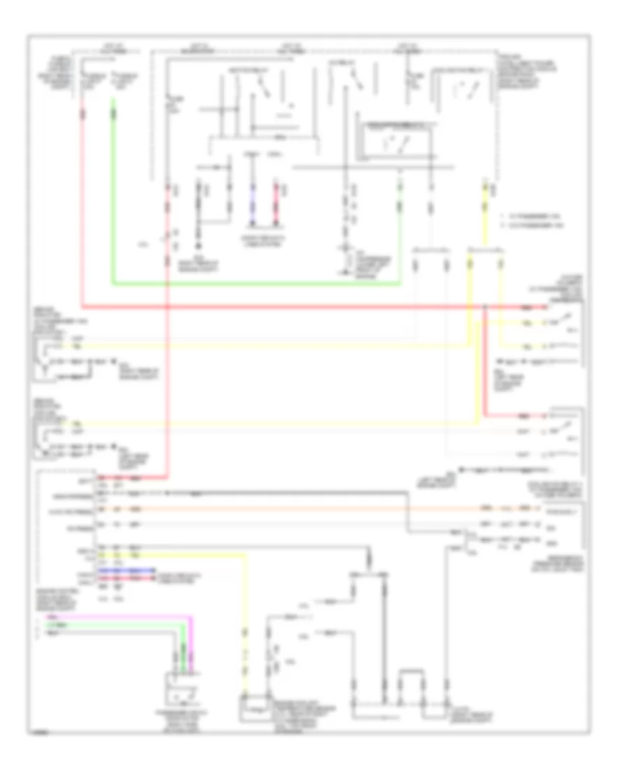 Manual AC Wiring Diagram (3 of 3) for Nissan NV1500 SV 2014