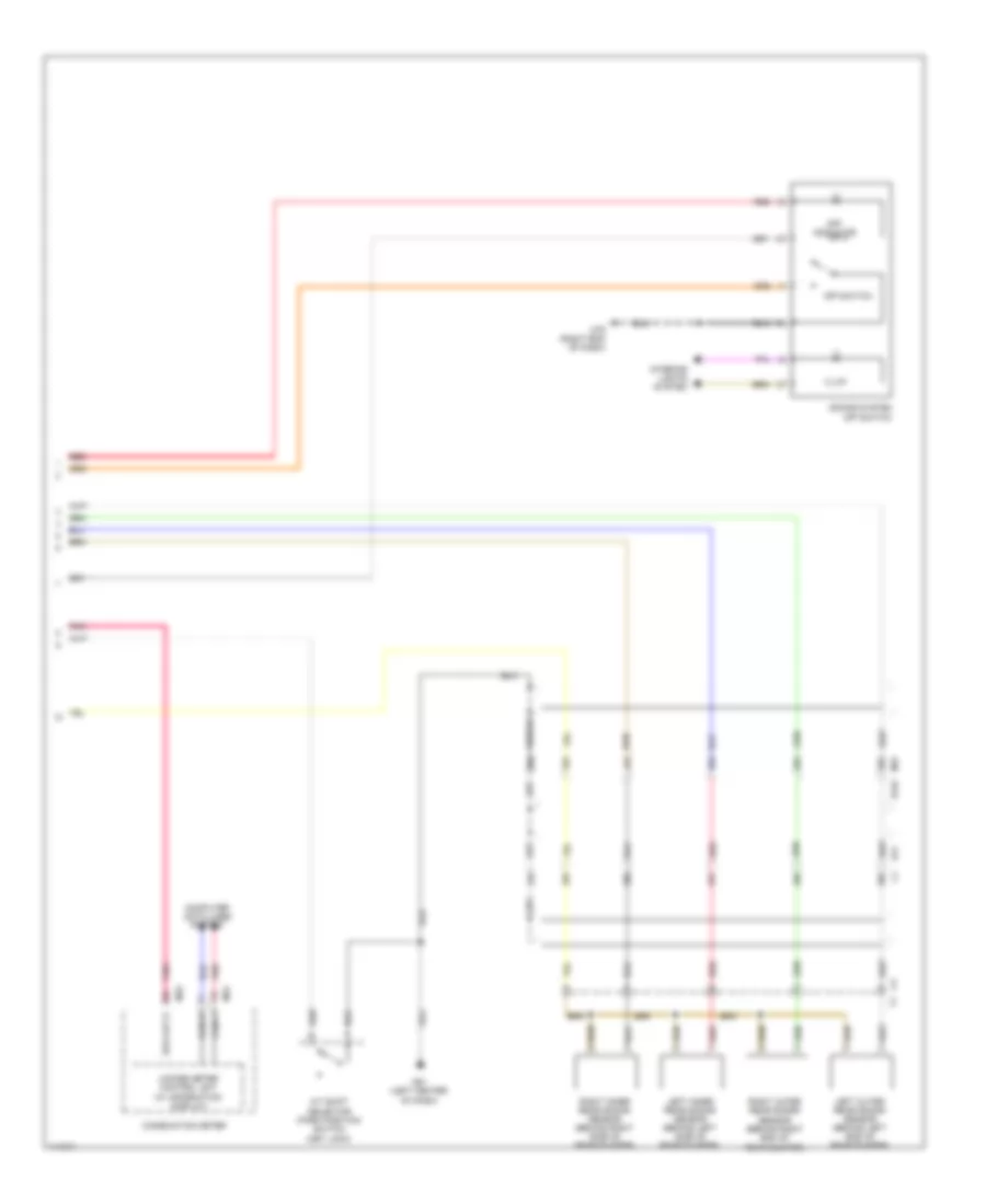Sonar Wiring Diagram (2 of 2) for Nissan NV1500 SV 2014