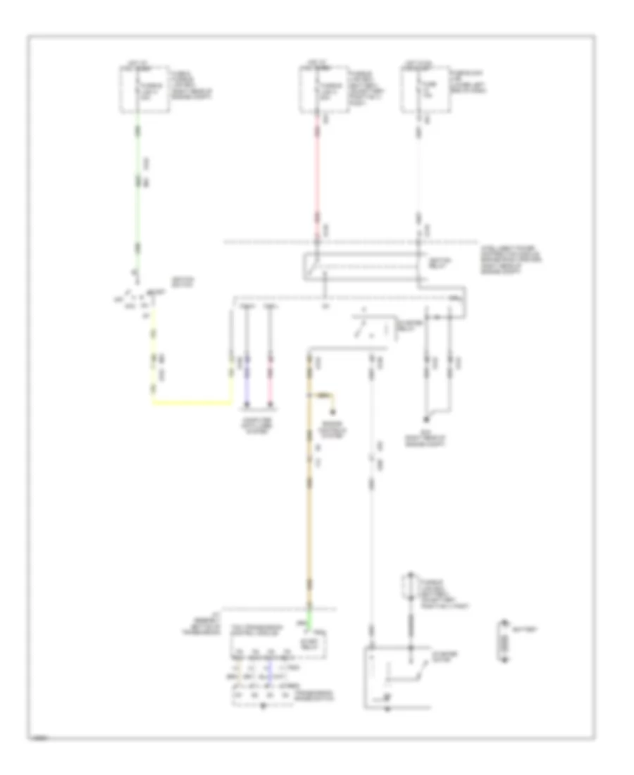 Starting Wiring Diagram for Nissan NVSV 2014 1500