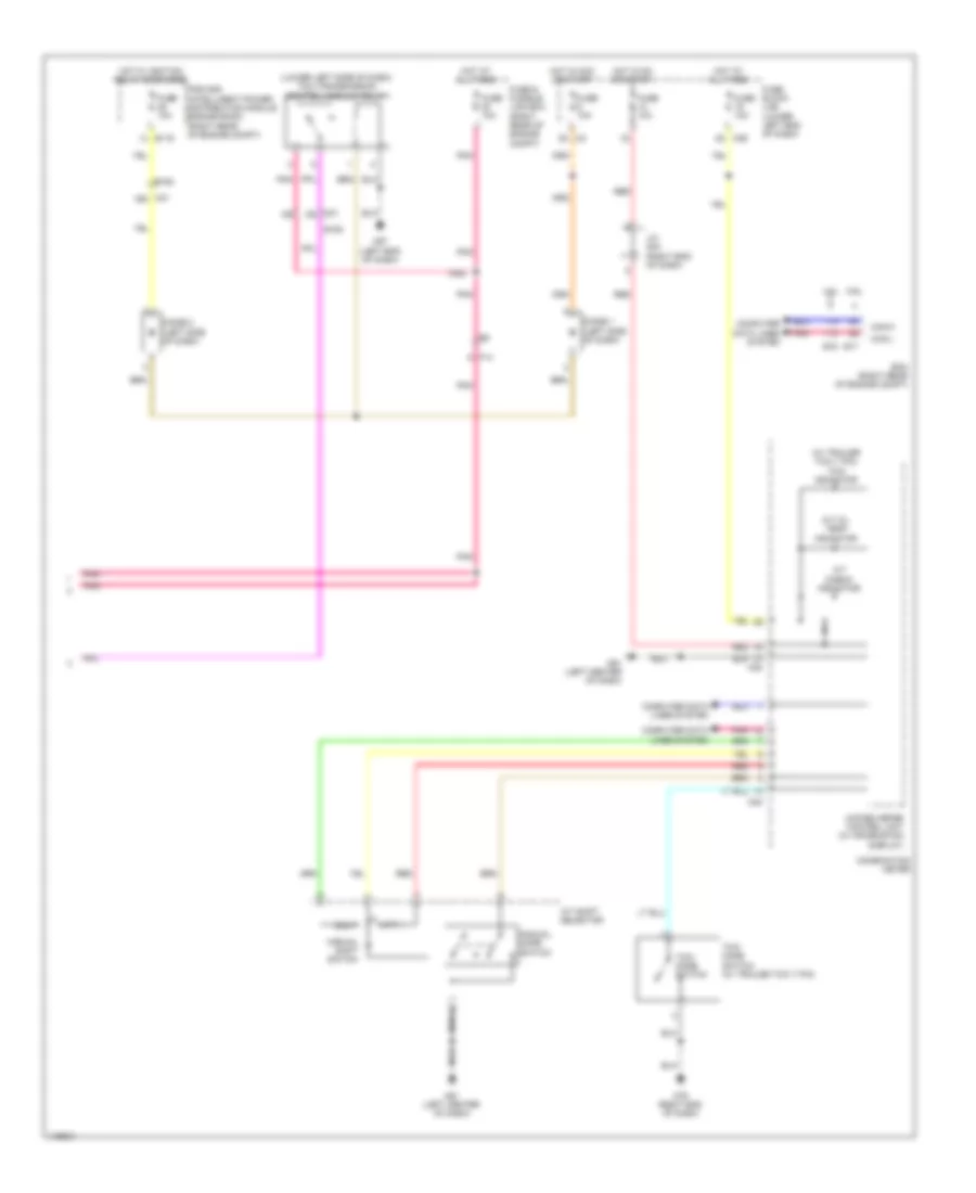 Transmission Wiring Diagram (2 of 2) for Nissan NV1500 SV 2014