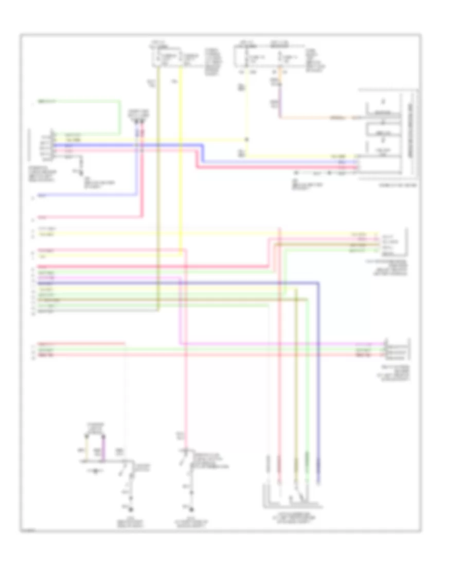 Anti lock Brakes Wiring Diagram with Traction Control  Stability Assist 2 of 2 for Nissan Titan XE 2005