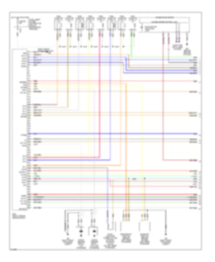 5 6L Engine Performance Wiring Diagram 1 of 4 for Nissan Titan XE 2005