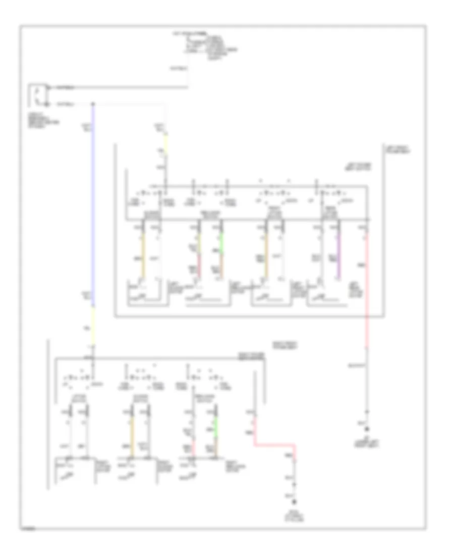 Power Seat Wiring Diagram for Nissan Titan XE 2005