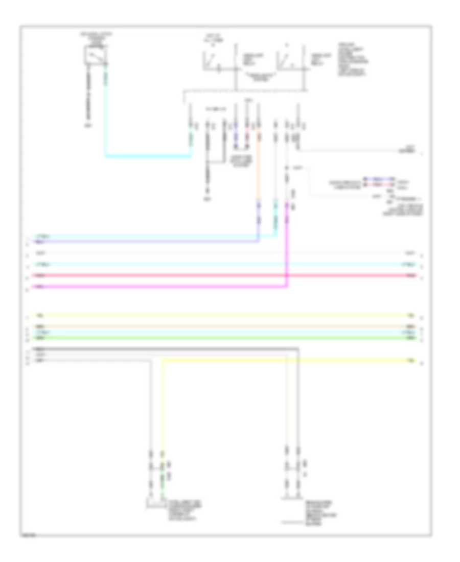 Forced Entry Wiring Diagram 3 of 4 for Nissan Leaf S 2013