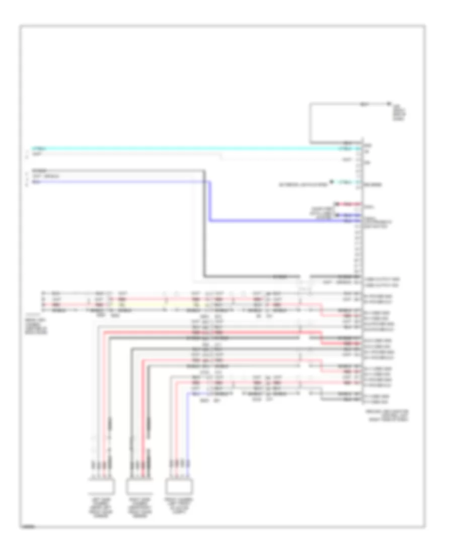 Bose Radio Wiring Diagram (5 of 5) for Nissan Leaf S 2013