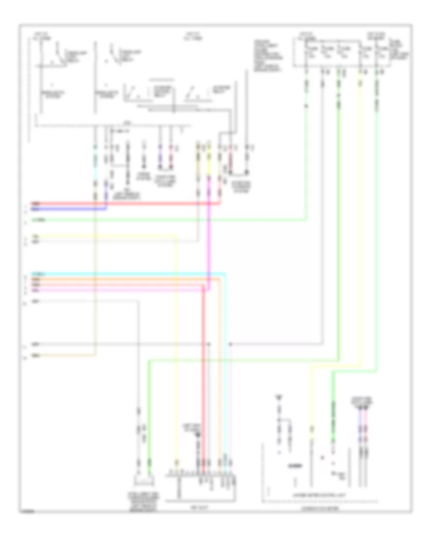 Anti theft Wiring Diagram Except Convertible 3 of 3 for Nissan Murano LE 2012