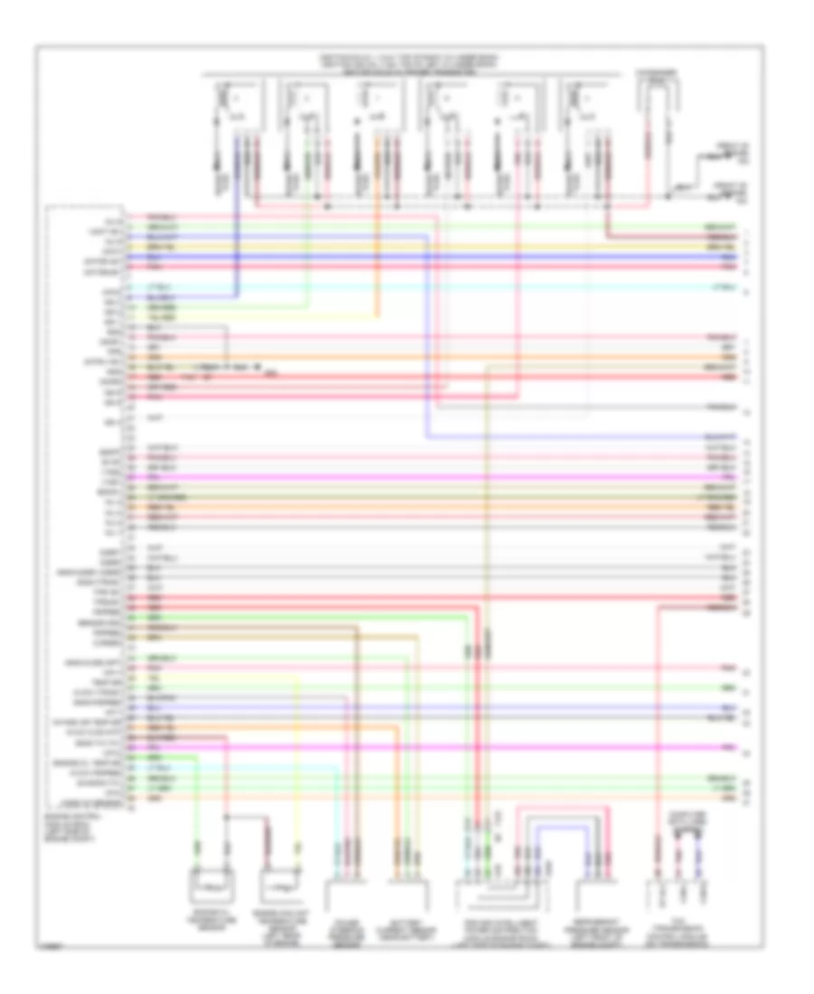 3 5L Engine Performance Wiring Diagram 1 of 4 for Nissan Murano LE 2012