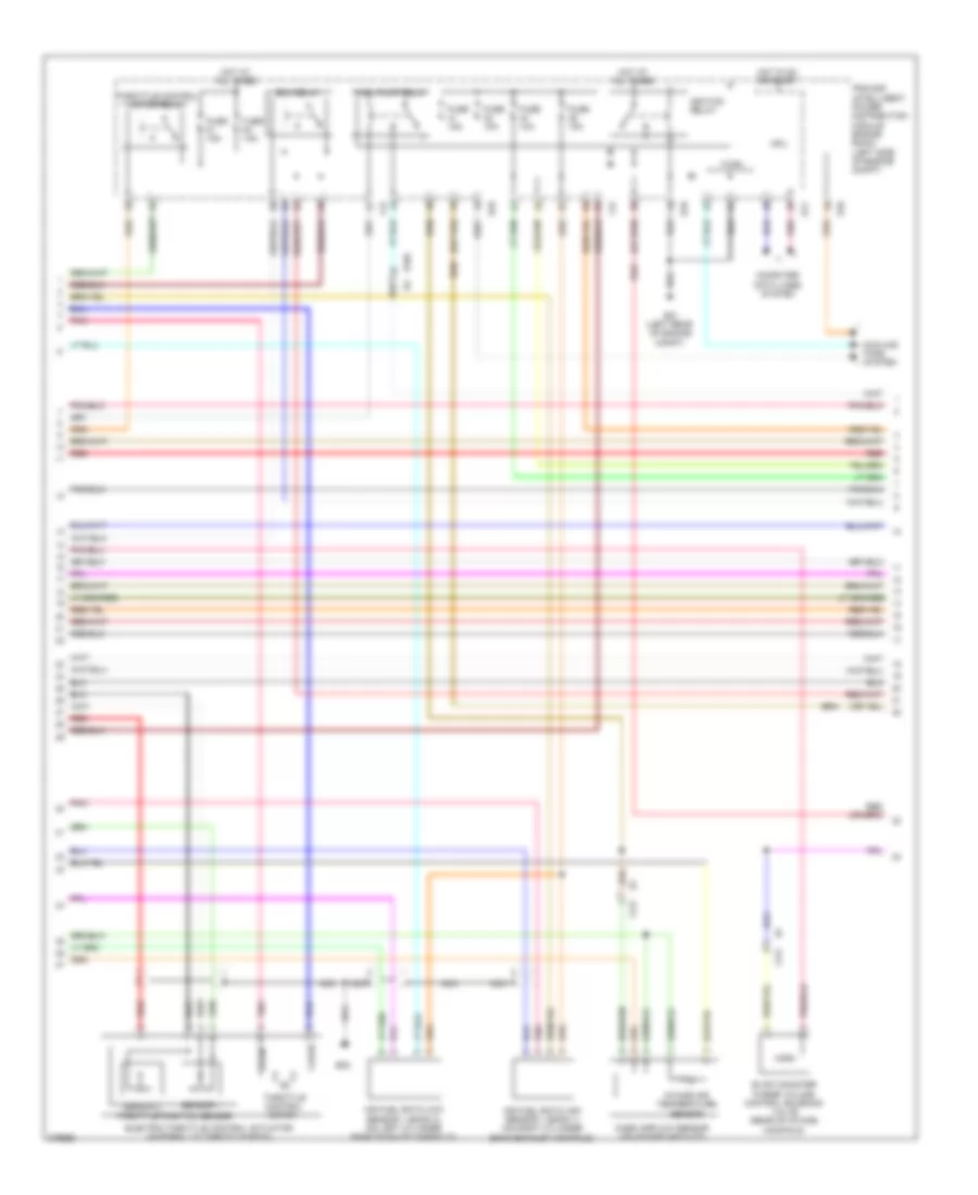 3 5L Engine Performance Wiring Diagram 2 of 4 for Nissan Murano LE 2012