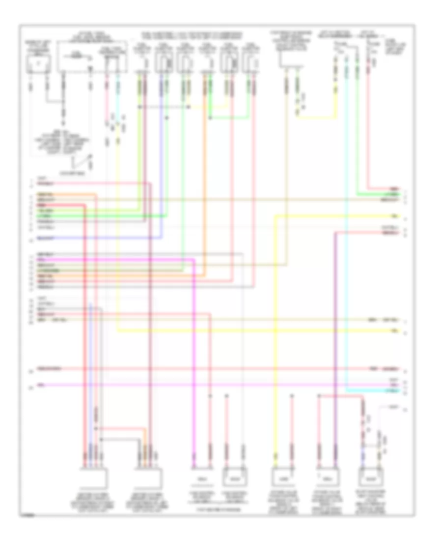 3 5L Engine Performance Wiring Diagram 3 of 4 for Nissan Murano LE 2012