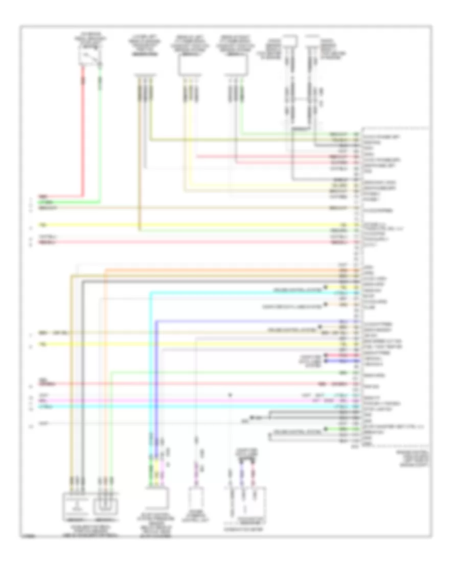 3 5L Engine Performance Wiring Diagram 4 of 4 for Nissan Murano LE 2012