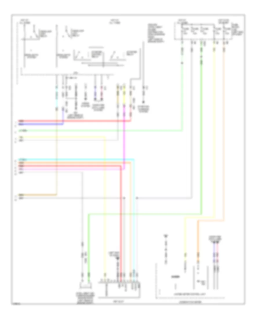 Power Door Locks Wiring Diagram Convertible 3 of 3 for Nissan Murano LE 2012