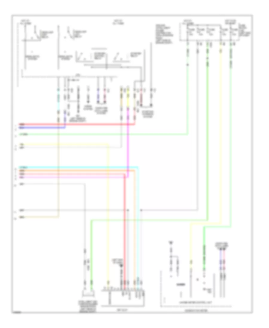 Power Door Locks Wiring Diagram Except Convertible 3 of 3 for Nissan Murano LE 2012