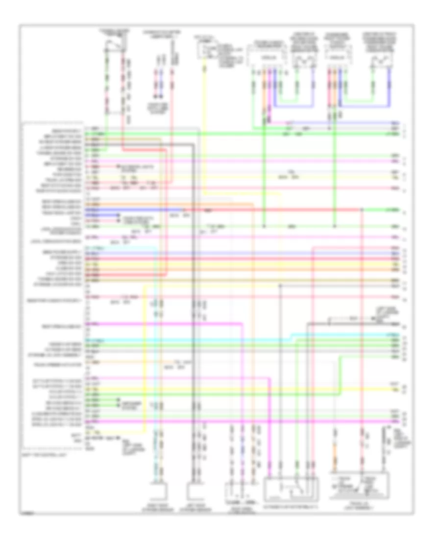 Power Top Sunroof Wiring Diagram Convertible 1 of 4 for Nissan Murano LE 2012