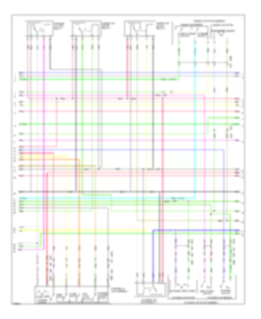 Power Top Sunroof Wiring Diagram Convertible 2 of 4 for Nissan Murano LE 2012