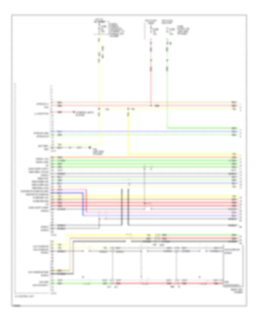 Bose Radio Wiring Diagram Convertible without Navigation 1 of 4 for Nissan Murano LE 2012