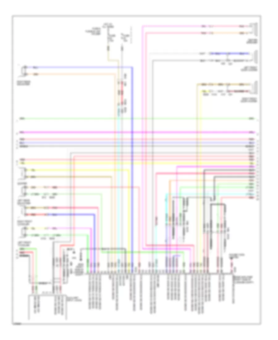 Bose Radio Wiring Diagram Convertible without Navigation 3 of 4 for Nissan Murano LE 2012