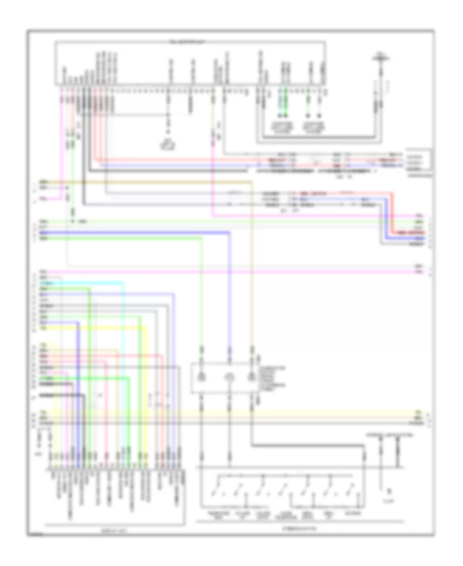 Bose Radio Wiring Diagram Except Convertible without Navigation 2 of 4 for Nissan Murano LE 2012