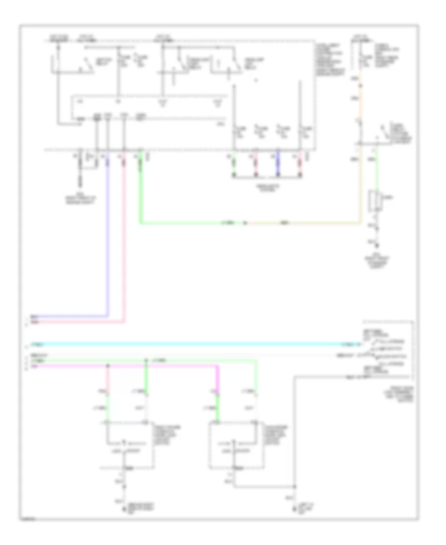 Forced Entry Wiring Diagram 2 of 2 for Nissan Xterra Off Road 2005