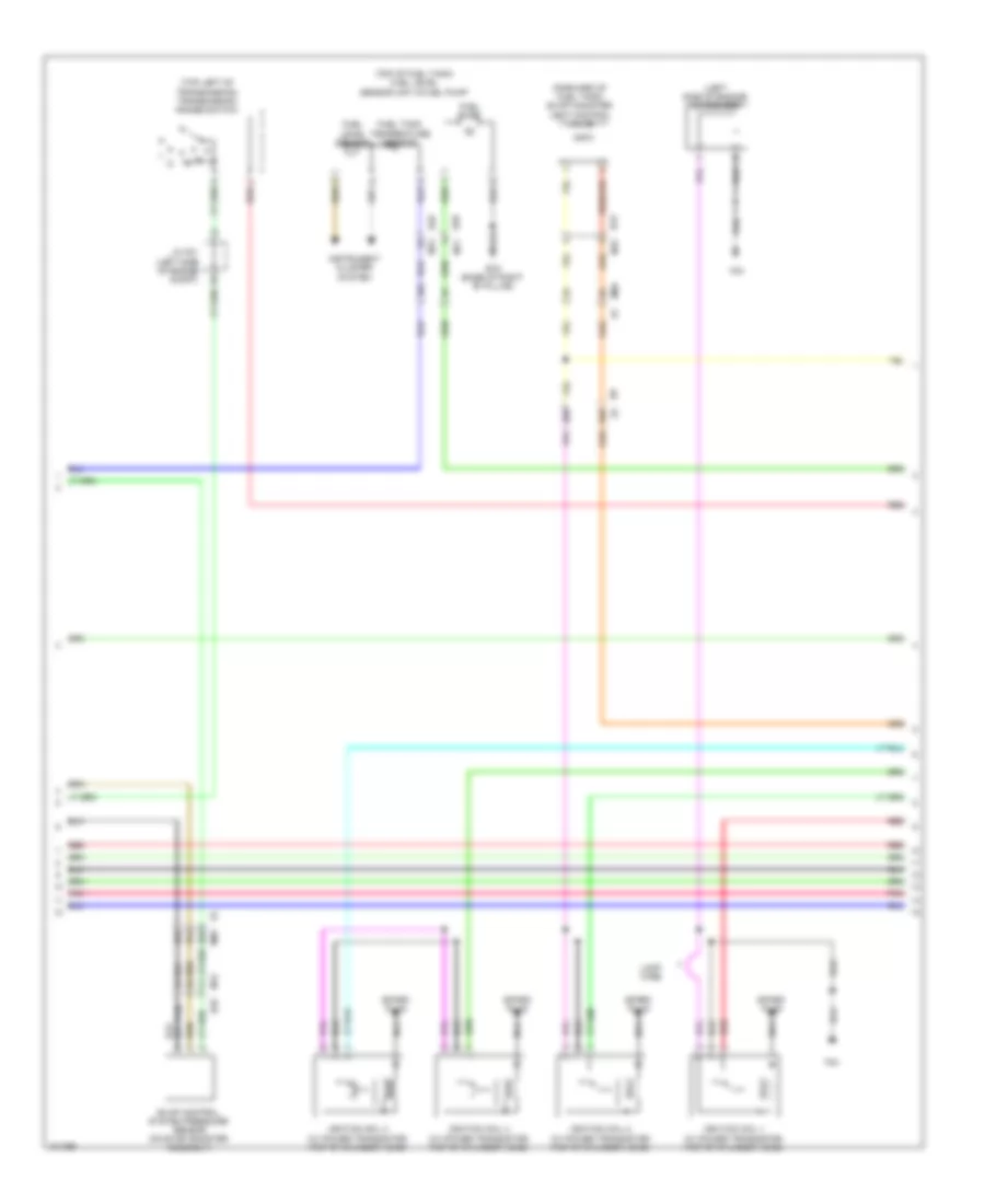 2 0L Engine Performance Wiring Diagram 2 of 5 for Nissan NV200 S 2014