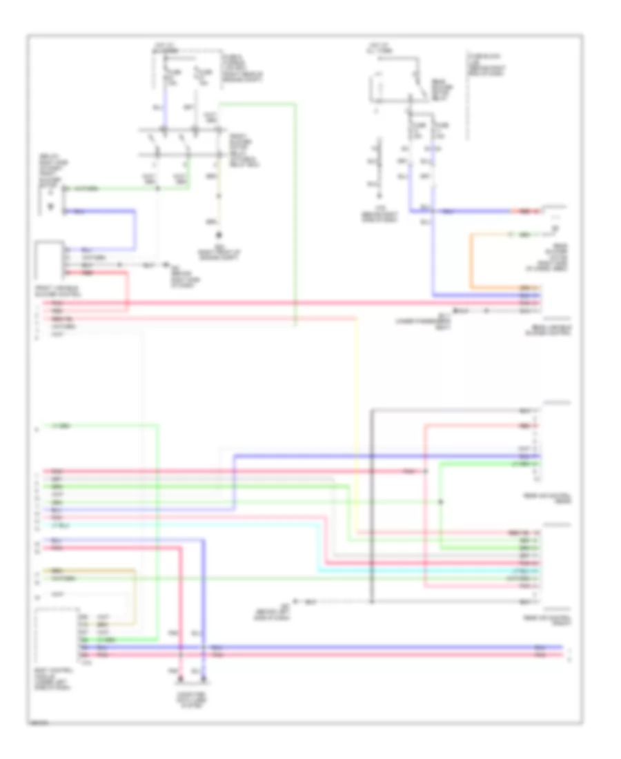 Automatic A C Wiring Diagram 2 of 3 for Nissan Pathfinder SE Off Road 2008