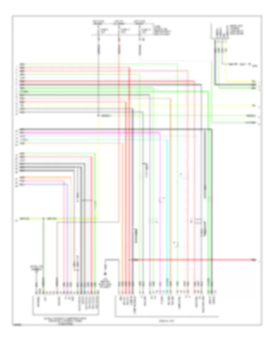 Mid Line Radio Wiring Diagram 2 of 3 for Nissan Pathfinder SE Off Road 2008