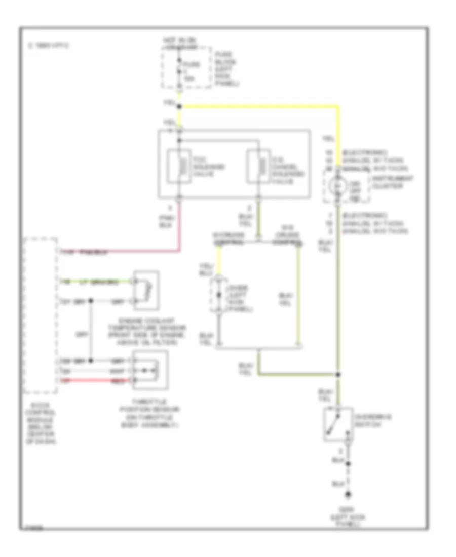 1 6L Transmission Wiring Diagram for Nissan Sentra SE R 1993