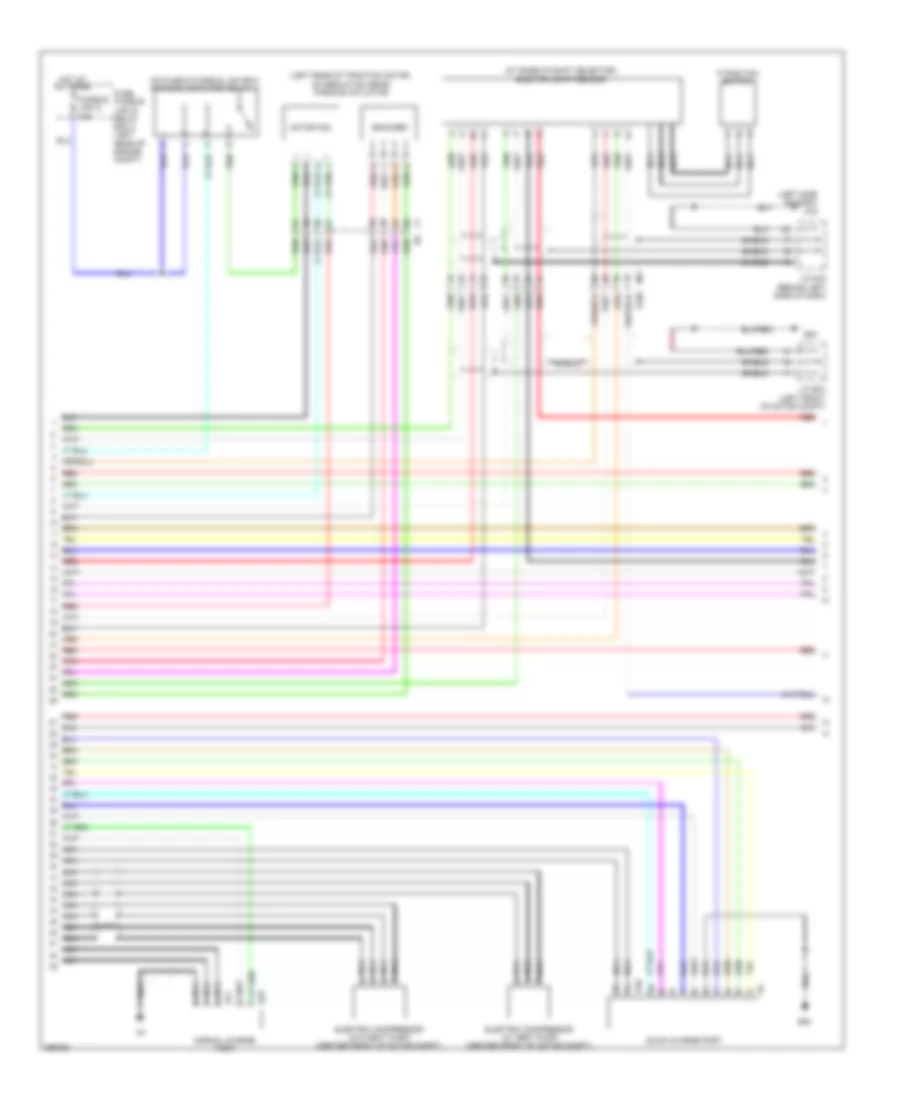 Engine Controls Wiring Diagram (5 of 6) for Nissan Leaf SL 2013