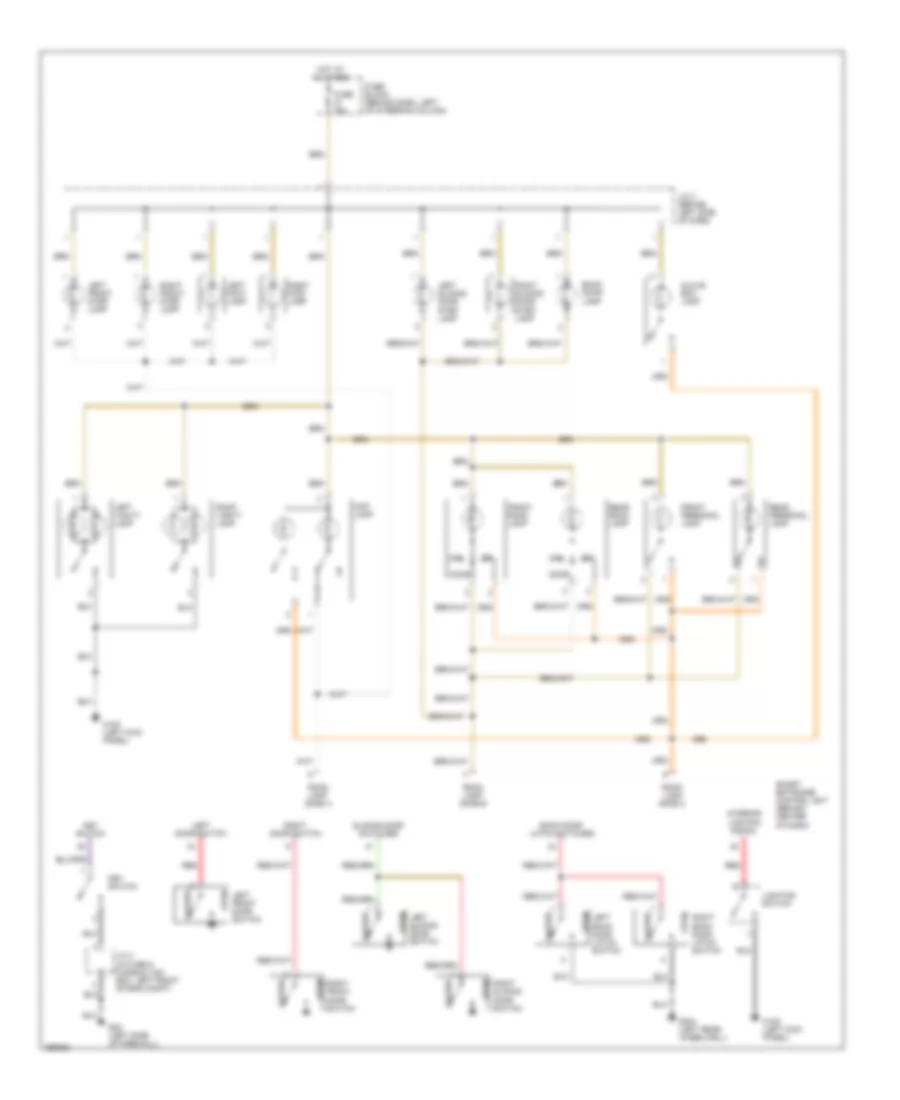 Courtesy Lamps Wiring Diagram for Nissan Quest GLE 2002