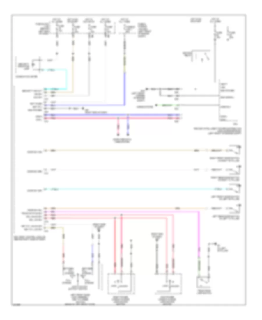 Forced Entry Wiring Diagram for Nissan Sentra 2010