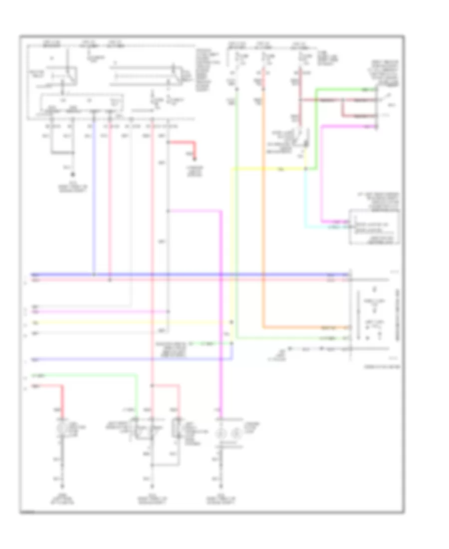 Exterior Lamps Wiring Diagram 2 of 2 for Nissan Xterra SE 2005