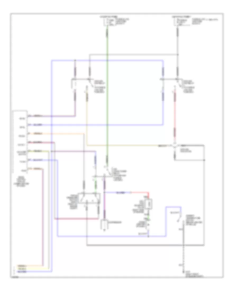 A C Wiring Diagram 2 of 2 for Nissan 240SX 1998