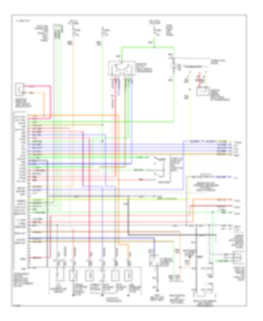 A T Wiring Diagram for Nissan 240SX 1998