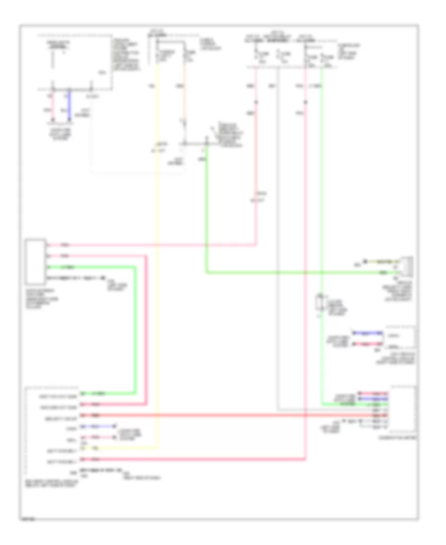 Immobilizer Wiring Diagram for Nissan Leaf SV 2013